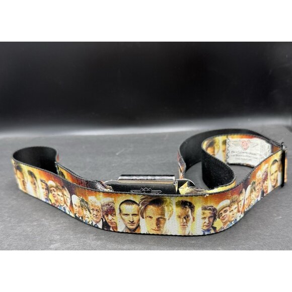 Buckle Down Belt Doctor Dr Who DW The Doctors Seatbelt Adjustable EUC Faces - Picture 2 of 6